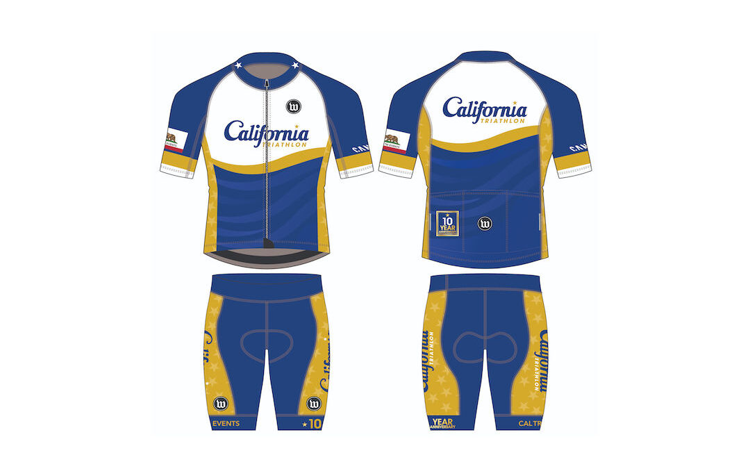 California Triathlon 10-Year Anniversary Kit By Wattie Ink